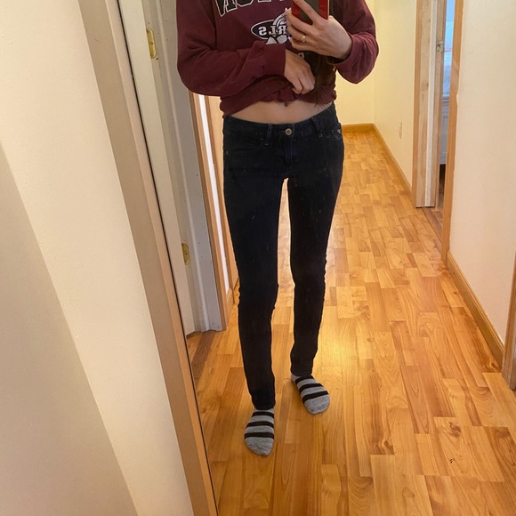 Hollister Blue Skinny Jeans - Picture 5 of 5